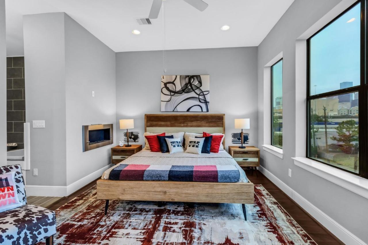Modern, Houston Inspired House With Best Views Of Downtown! - Less Than 1 Mile To Eado Midtown Bars Home Buitenkant foto