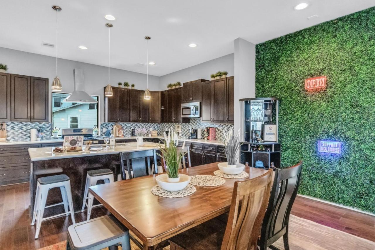 Modern, Houston Inspired House With Best Views Of Downtown! - Less Than 1 Mile To Eado Midtown Bars Home Buitenkant foto