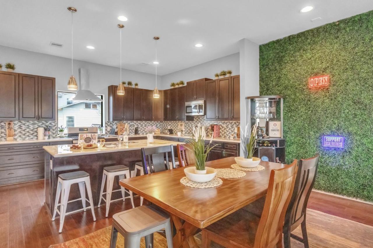 Modern, Houston Inspired House With Best Views Of Downtown! - Less Than 1 Mile To Eado Midtown Bars Home Buitenkant foto